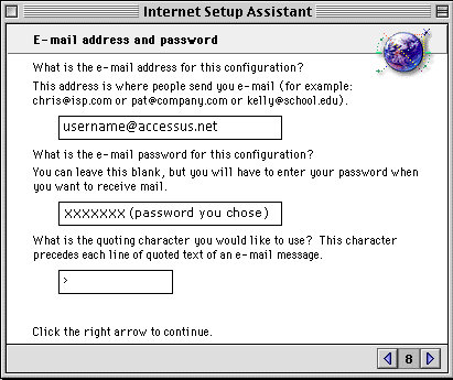 Dial Setup Macintosh OS 8 9