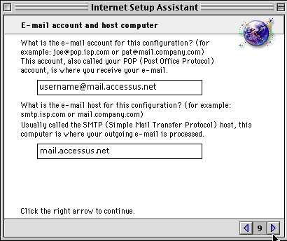 Dial Setup Macintosh OS 8 9