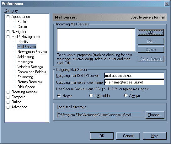 Netscape Messenger 4.78