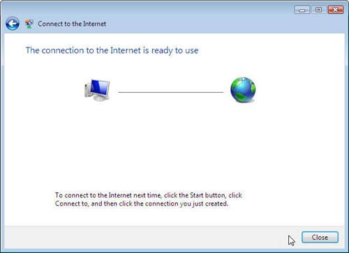 Dial Setup Windows Vista
